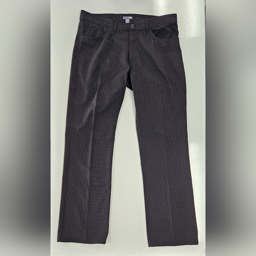 H&M Brownl Striped Trousers